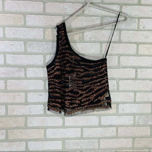 Free People NWT Head Turner One Shoulder Top XS - Picture 5 of 10